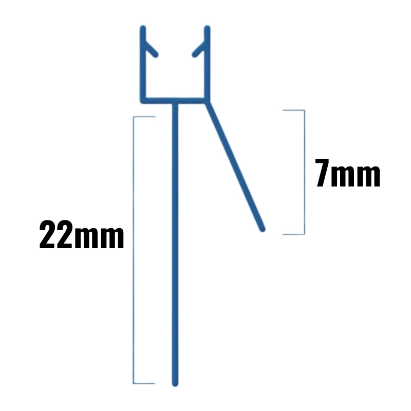 Inventive Creations Large Gap Seal - 10mm Glass - 22mm - 1900mm Long 4 Inventive Creations Large Gap Seal - 10mm Glass - 22mm - 1900mm Long - Image 2