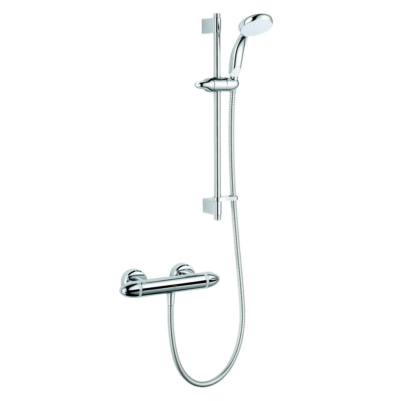 Mira Coda Pro EV MK3 Thermostatic Bar Mixer Shower - Chrome 3 Mira Coda Pro EV MK3 Thermostatic Bar Mixer Shower - Chrome