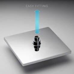 Mira Honesty 250mm Shower Head - Chrome -Home Bathroom Store mira honesty 250mm shower head chrome 1.1605.286 2