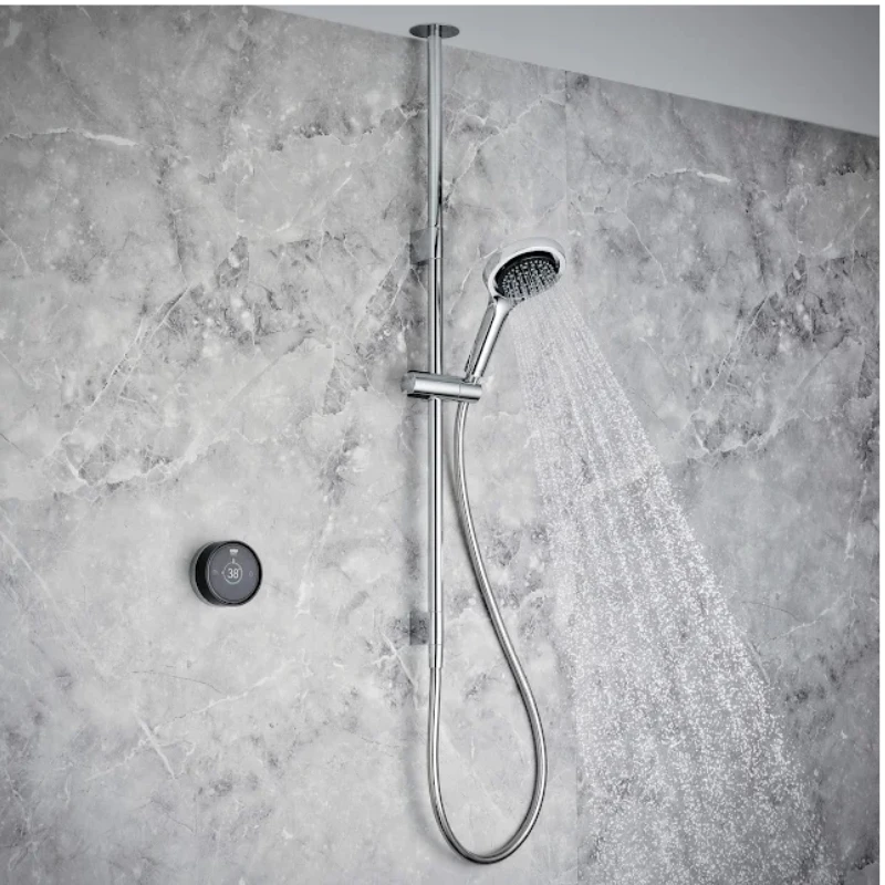 Mira Platinum Single Outlet Ceiling Fed Digital Shower - Pumped 4 Mira Platinum Single Outlet Ceiling Fed Digital Shower - Pumped - Image 2