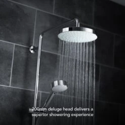 Mira Relate ERD Bar Mixer Shower With Diverter - Chrome -Home Bathroom Store mira relate erd bar mixer shower 2.1878.002 2