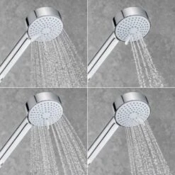 Mira Beat 4-mode 9cm Shower Head - Chrome 7 Mira Beat 4-mode 9cm Shower Head - Chrome -Home Bathroom Store mira beat 4 mode shower head chrome 2.1703.012 1