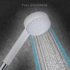 Mira Beat Single Spray Shower Head - White -Home Bathroom Store mira beat single spray white 2.1703.009 1