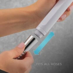 Mira Beat Single Spray Shower Head - White -Home Bathroom Store mira beat single spray white 2.1703.009 2