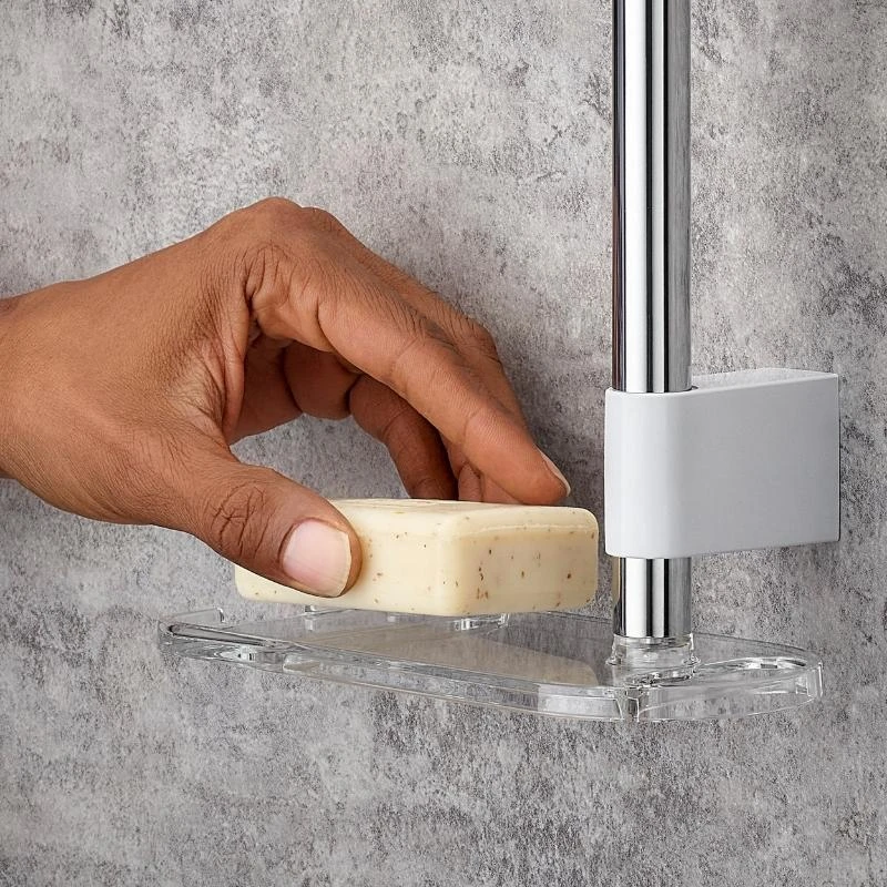 Mira Beat Slide Bar Kit - White/chrome 5 Mira Beat Slide Bar Kit - White/chrome - Image 3