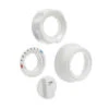 Mira Excel Knob Pack - White 1 Mira Excel Knob Pack - White -Home Bathroom Store mira excel knob pack white 935.64