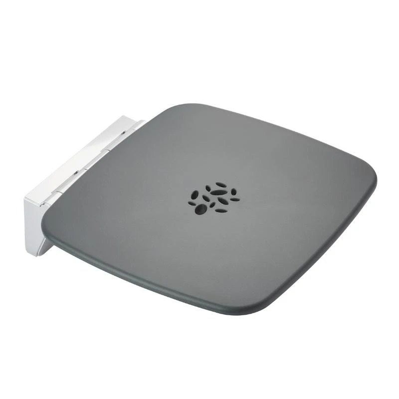 Mira Premium Shower Seat - Dark Grey/chrome 3 Mira Premium Shower Seat - Dark Grey/chrome