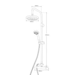 MX Options Stream (HMB) - Chrome -Home Bathroom Store mx options stream hmb chrome mx hmb 1