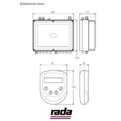 Rada Pulse Control Box -Home Bathroom Store rada pulse control box 093.79 1