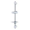 Triton Lewis Riser Rail Kit - White/chrome 1 Triton Lewis Riser Rail Kit - White/chrome -Home Bathroom Store triton lewis riser rail kit white chrome tsklewwc