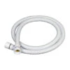 Triton 1.25m Metal Shower Hose - White 2 Triton 1.25m Metal Shower Hose - White -Home Bathroom Store triton 1.25m metal shower hose white 28100200