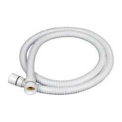 Triton 1.25m Metal Shower Hose - White