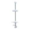 Triton Aaron Shower Rail Set - White/Chrome 1 Triton Aaron Shower Rail Set - White/Chrome -Home Bathroom Store triton aaron shower rail set aaron