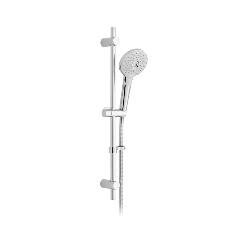 Vado Ora Round 3 Function Slide Rail Shower Kit - Chrome 3 Vado Ora Round 3 Function Slide Rail Shower Kit - Chrome