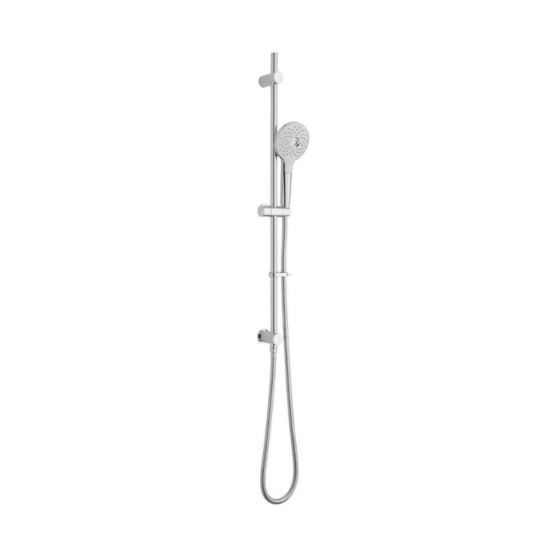 Vado Ora Round 3 Function Slide Rail Shower Kit With Outlet - Chrome 3 Vado Ora Round 3 Function Slide Rail Shower Kit With Outlet - Chrome