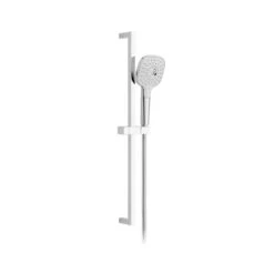 Vado Ora Square 3 Function Slide Rail Shower Kit - Chrome